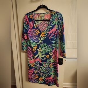 Lilly Pulitzer quarter sleeve dress